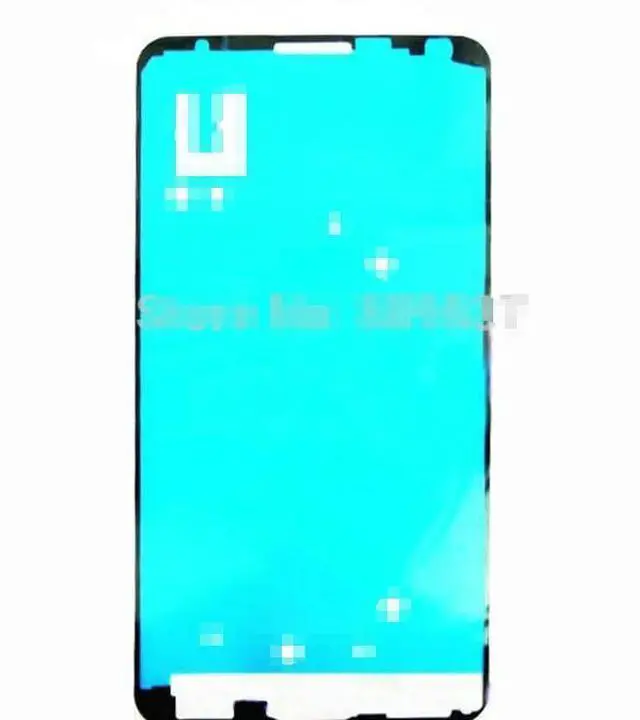 Alt view image 2 of 2 - for Note 3 SM-N9005 N900 N900A Front Housing Frame Bezel Plate Sticker