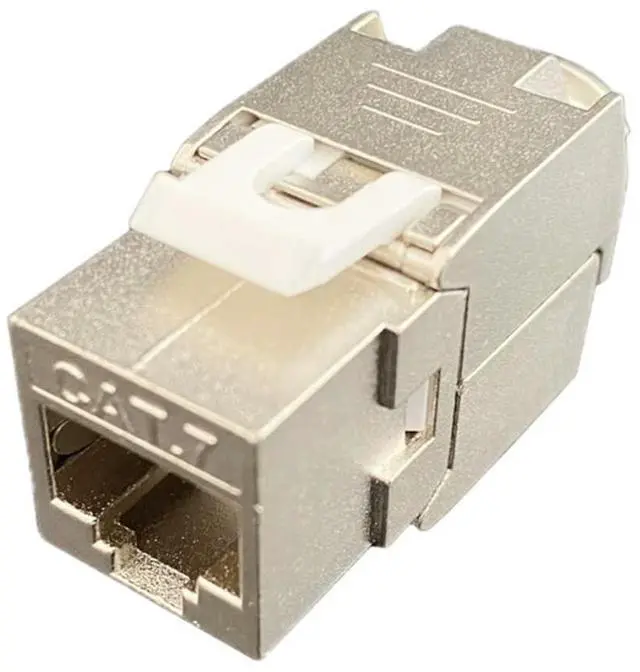 Main image of for RJ45 to Module Zinc Alloy Shielded Module Cat6 Cat6A Cat7 Network Adapter