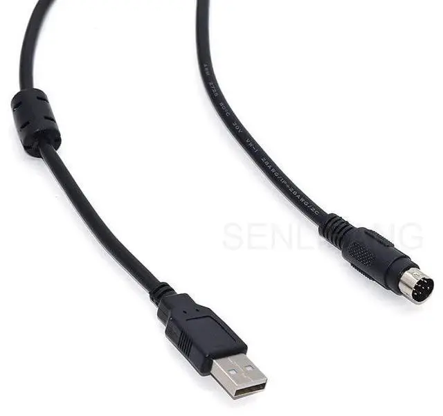 Alt view image 4 of 4 - New TSXPCX3030-C for TSX/NEZA/TWIDO/Nano/Remium Series PLC Programming Cable Download Cable