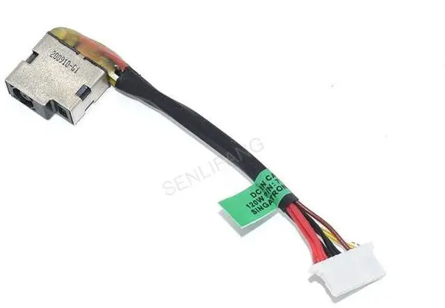 Alt view image 3 of 5 - NEW DC Power Jack Cable 799751-F50 799751-T50 for 15-BC 15T-BC 15-BC018CA 15-BC020NR 799751-Y50 799751-S50