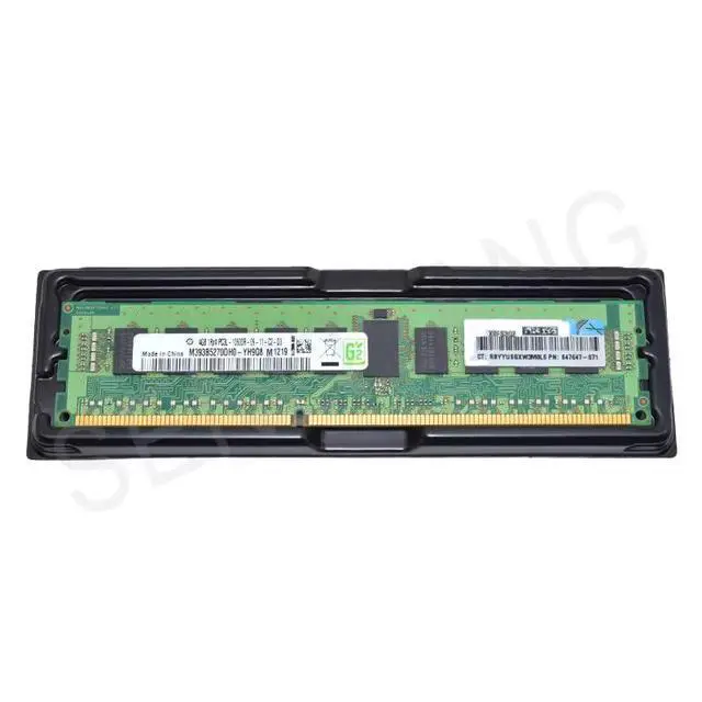 Alt view image 3 of 3 - for GEN8 Server Memory RAM 647893-B21 647647-071 664688-001 4GB 1Rx4 PC3L-10600R Memory