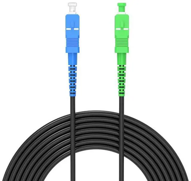 Main image of 5M SC/PC to SC/APC Outdoor Armored Simplex 9/125 SM Fiber Optic Cable Jumper Optical Patch Cord Singlemode 5Meters 16ft SC-SC