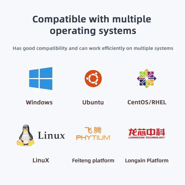 Alt view image 4 of 14 - Dual-Port PCIe X4 Gigabit Server Network Card, with 1860 Main Control Chip T2 RJ45 Ports LAN NIC Card 1000M PCI Express Ethernet Adapter Support Windows Server/Centos/RHEL Ubuntu Linux SLES