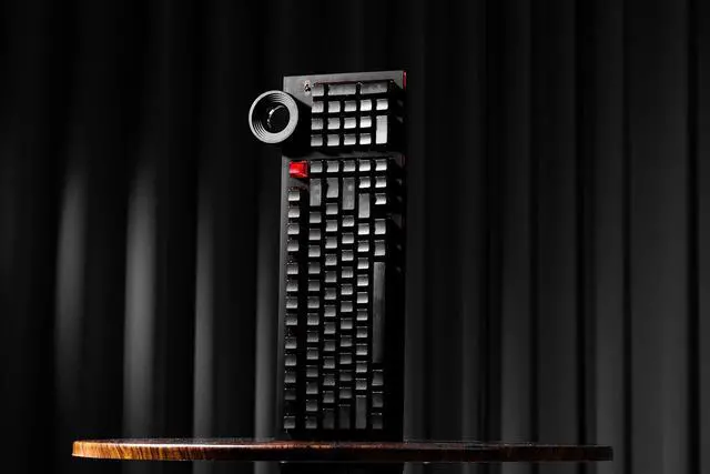Alt view image 2 of 7 - ATM 98 Wireless Custom Silent Mechanical Keyboard, 98 Key Tri-Mode 2.4G Bluetooth Wireless Ergonomic RGB PC Computer Keyboard, Office Accessories, Hotswappable Switch - Night Ink