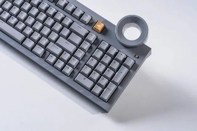 Alt view image 2 of 7 - ATM 98 Wireless Custom Silent Mechanical Keyboard, 98 Key Tri-Mode 2.4G Bluetooth Wireless Ergonomic RGB PC Computer Keyboard, Office Accessories, Hotswappable Switch - Misty Dusk