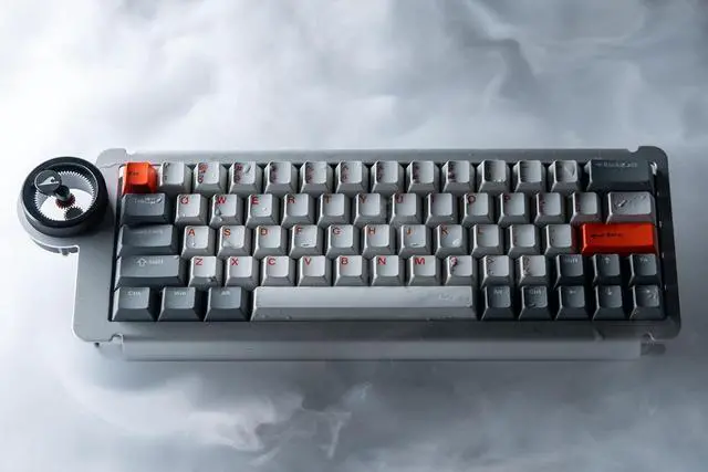 Alt view image 3 of 7 - Ice Ring 63 RT HE Magnetic Wired Gaming Keyboard, 0.01mm Accuracy, 0.125ms Latency, TTC KOM Hall Effect Magnetic Switches, Lightweight All-Metal, RGB Gaming Accessories Silver Orbit