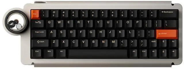 Main image of Ice Ring 63 RT HE Magnetic Wired Gaming Keyboard, 0.01mm Accuracy, 0.125ms Latency, TTC KOM Hall Effect Magnetic Switches, Lightweight All-Metal, RGB Gaming Accessories