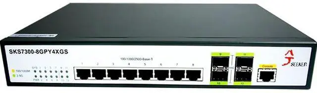 Main image of 54-Port 2.5G L3 Managed Switch, 48x 2.5G RJ45 & 4X 25G SFP+ & 2X 40G QSFP+ Ports, Web Managed/CLI, Support DHCP/OSPF/BGP/RIP/VLAN/LACP/QoS/IGMP/SNMP/STP, Metal Housing, 19-in Rack-Mounted