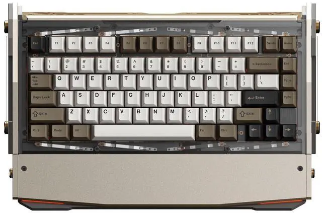 Main image of Black Diamond 75 v2 RGB Wireless Mechanical Gaming Keyboard, 2.4G 2ms Latency, Tri-Mode Connection, Leaf Spring Mount, Custom Internals, Hotswapable Switch