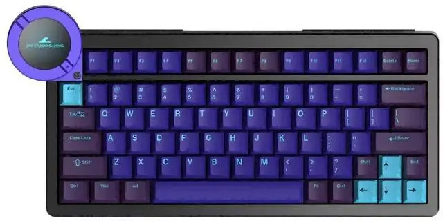 Main image of Battleye 74.5 RT HE Magnetic Wired Gaming Keyboard with Mechanical Feel Full Metal Aluminum with Touch Screen and Rapid 4-Mode Switching RGB Lighting & Gaming Accessories - Starlight Reaper