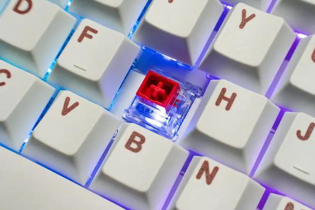 Alt view image 5 of 7 - Battleye 74.5 RT HE Magnetic Wired Gaming Keyboard with Mechanical Feel Full Metal Aluminum with Touch Screen and Rapid 4-Mode Switching RGB Lighting & Gaming Accessories - Starlight Reaper
