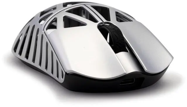 Alt view image 4 of 6 - WLMOUSE Beast X Mini Pro Ultra-Light 34g Magnesium Gaming Mouse, PAW3950 HS Sensor, 8K Polling Rate, 30000 DPI,OM & TTC Switches, Customizable Side Panels.(Black(OM Switch-Side Slits))