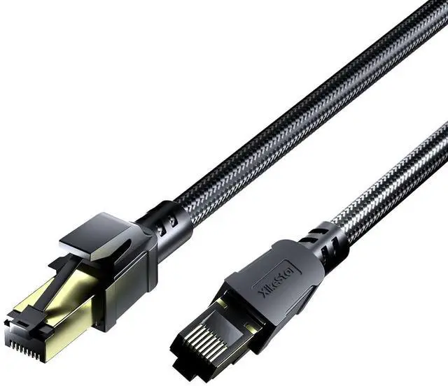 Main image of Cat 8 Ethernet Cable, Heavy Duty High Speed Internet Network Cable, Professional LAN Cable Shielded in Wall (Cat8-26FT)