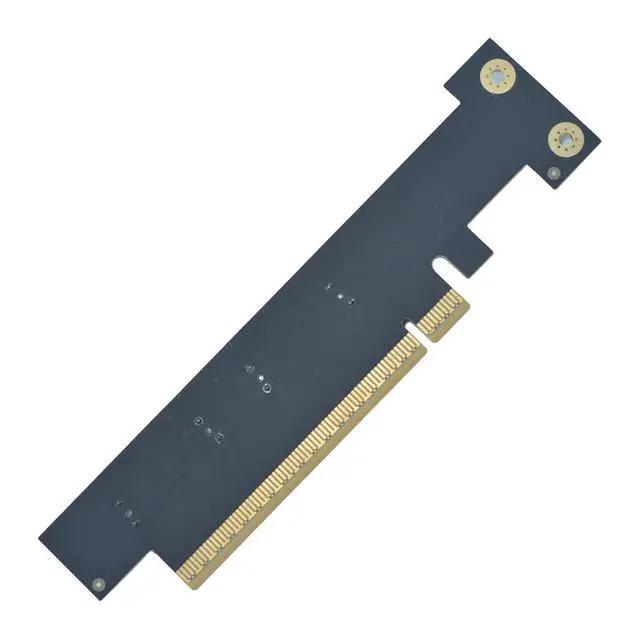 Alt view image 5 of 6 - PCIe 5.0 x16 to 2 MCIO x8 Adapter Card for 4 U.2 NVMe SSD (Upward Interface)