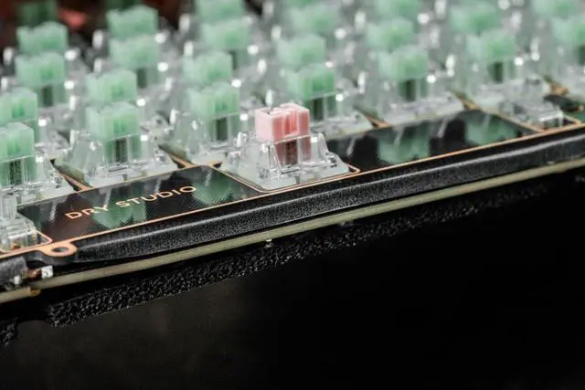 Alt view image 7 of 7 - Black Diamond V2 Mechanical Gaming Keyboard, Shadow Crimson