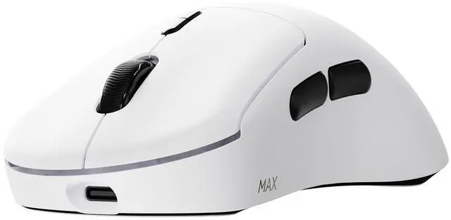 Alt view image 4 of 6 - VT MAX Lightweight Wireless Gaming Mouse, PAW3950 Ultimate Sensor,750H Battery Life, 8K Polling, 45K DPI, Dual-Mode 2.4G/USB-C, Esports Grade Performance Mouse for PC/Mac (VT3 MAX, White)