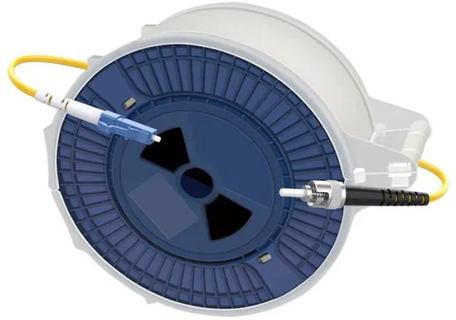 Main image of G652D Singlemode Bare Optical Fiber 10KM with LC/UPC to ST/UPC Connector, Low Water Peak Fiber Reel, 1310/1550nm ITU-T OTDR Bare Optic Spool,for Telecom, FTTH and CATV Transmission