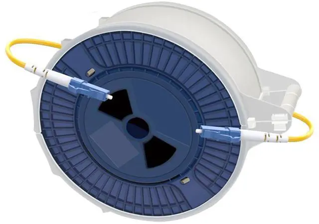 Main image of G652D Singlemode Bare Optical Fiber 5KM with LC/UPC to LC/UPC Connector, Low Water Peak Fiber Reel, 1310/1550nm ITU-T OTDR Bare Optic Spool,for Telecom, FTTH and CATV Transmission