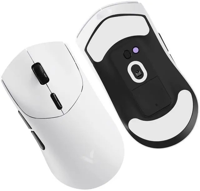 Alt view image 6 of 6 - VT MAX Lightweight Wireless Gaming Mouse, PAW3950 Ultimate Sensor,750H Battery Life, 8K Polling, 45K DPI, Dual-Mode 2.4G/USB-C, Esports Grade Performance Mouse for PC/Mac (VT7 MAX, White)