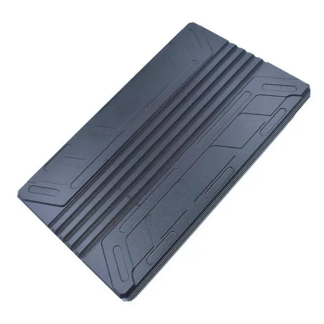 Alt view image 4 of 6 - M.2 PCIe Adapter x16 Gen4 for 4 Ports M2 SSDs, PCIe M.2 Expansion Card for 4 M.2 2280 2260 2242 2230 NVMe SSDs M Key with Advanced Cooling Heat Sink