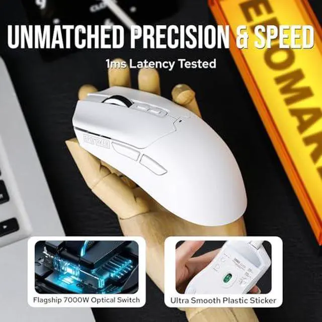 Alt view image 7 of 7 - x Aula F75 Gasket Mechanical Keyboard+Click Gaming Mouse Wireless 2.4Ghz/Bluetooth/Type-C