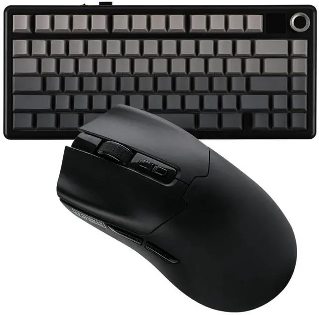 Main image of X Aula F75 MAX Wireless Mechanical Keyboard with TFT Screen and Knob+Click Gaming Mouse Wireless 2.4Ghz/Bluetooth/Type-C