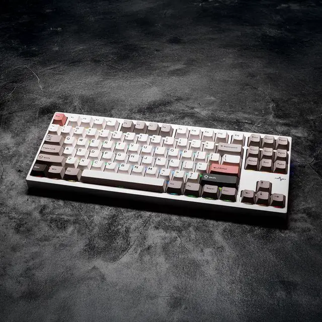 Alt view image 3 of 7 - WOBKEY Crush 80 Reboot CNC Aluminum 5-Second Quick-Release Triple-Mode Connectivity Mechanical Keyboard with Superior Acoustics (Pro Champagne Gold)