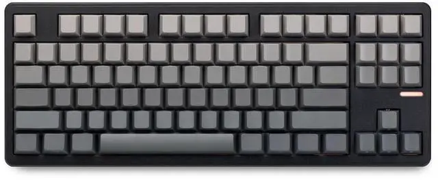Alt view image 3 of 7 - Impact80 Tri-Mode Wireless Mechanical Keyboard,USB-C Wired, Hot-Swappable 87 Keys Gasket Mount, RGB Light Bar, 8000mAh Battery, QMK/VIA Compatible RS8 Keyboard for Windows/Mac (Ultra Black)