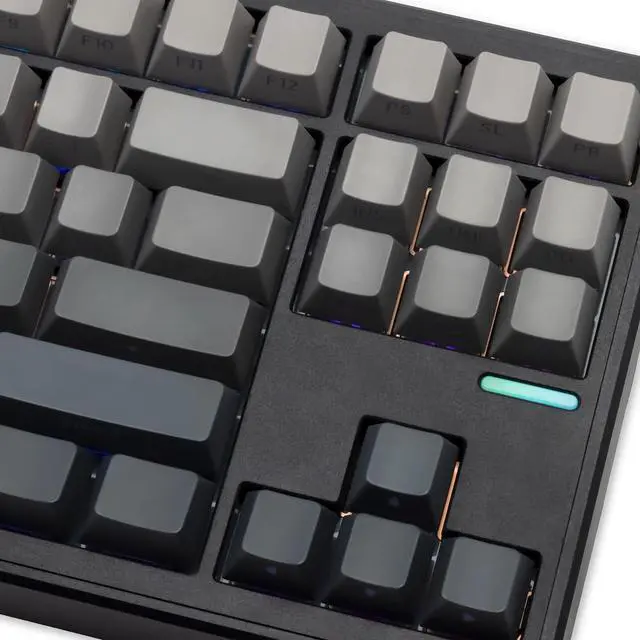 Alt view image 5 of 7 - Impact80 Tri-Mode Wireless Mechanical Keyboard,USB-C Wired, Hot-Swappable 87 Keys Gasket Mount, RGB Light Bar, 8000mAh Battery, QMK/VIA Compatible RS8 Keyboard for Windows/Mac (Ultra Black)