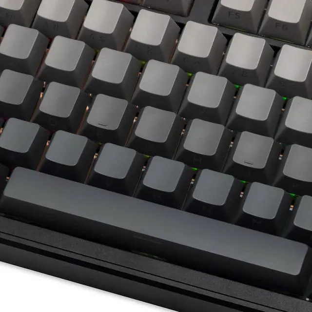 Alt view image 7 of 7 - Impact80 Tri-Mode Wireless Mechanical Keyboard,USB-C Wired, Hot-Swappable 87 Keys Gasket Mount, RGB Light Bar, 8000mAh Battery, QMK/VIA Compatible RS8 Keyboard for Windows/Mac (Ultra Black)