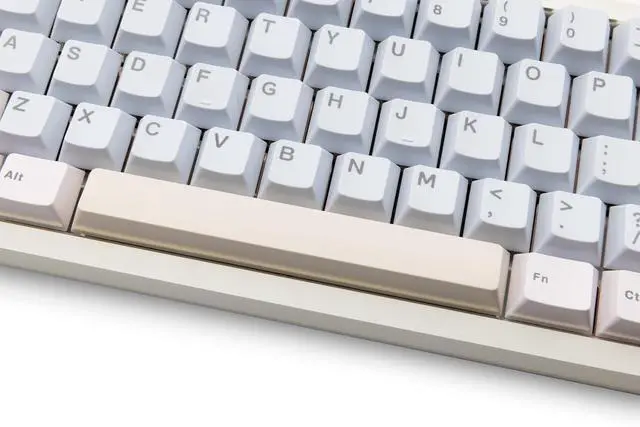 Alt view image 5 of 7 - WOBKEY Zen 65 65% Quick Release Wireless Mechanical Keyboard with RGB, CNC Aluminum Case, Hot-Swappable, VIA Support, BT/2.4G/USB-C Gaming Keyboard for Mac/Windows (Ultra White Gold)
