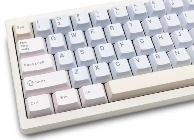 Alt view image 3 of 7 - WOBKEY Zen 65 65% Quick Release Wireless Mechanical Keyboard with RGB, CNC Aluminum Case, Hot-Swappable, VIA Support, BT/2.4G/USB-C Gaming Keyboard for Mac/Windows (Lite White)