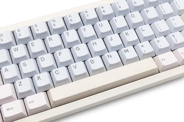 Alt view image 4 of 7 - WOBKEY Zen 65 65% Quick Release Wireless Mechanical Keyboard with RGB, CNC Aluminum Case, Hot-Swappable, VIA Support, BT/2.4G/USB-C Gaming Keyboard for Mac/Windows (Lite White)