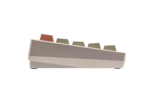 Alt view image 7 of 7 - WOBKEY Zen 65 65% Quick Release Wireless Mechanical Keyboard with RGB, CNC Aluminum Case, Hot-Swappable, VIA Support, BT/2.4G/USB-C Gaming Keyboard for Mac/Windows (Ultra Warm Silver)