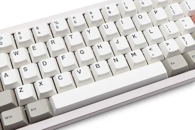 Alt view image 4 of 7 - WOBKEY Zen 65 65% Quick Release Wireless Mechanical Keyboard with RGB, CNC Aluminum Case, Hot-Swappable, VIA Support, BT/2.4G/USB-C Gaming Keyboard for Mac/Windows (Ultra Warm Silver)