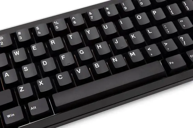 Alt view image 4 of 7 - WOBKEY Zen 65 65% Quick Release Wireless Mechanical Keyboard with RGB, CNC Aluminum Case, Hot-Swappable, VIA Support, BT/2.4G/USB-C Gaming Keyboard for Mac/Windows (Ultra Black)