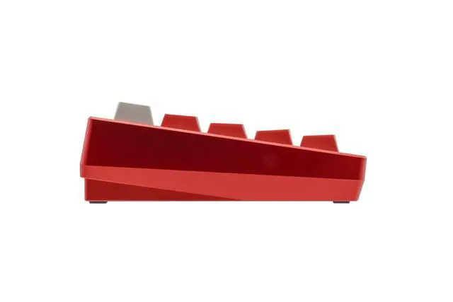 Alt view image 7 of 7 - WOBKEY Zen 65 65% Quick Release Wireless Mechanical Keyboard with RGB, CNC Aluminum Case, Hot-Swappable, VIA Support, BT/2.4G/USB-C Gaming Keyboard for Mac/Windows (Ultra Red)