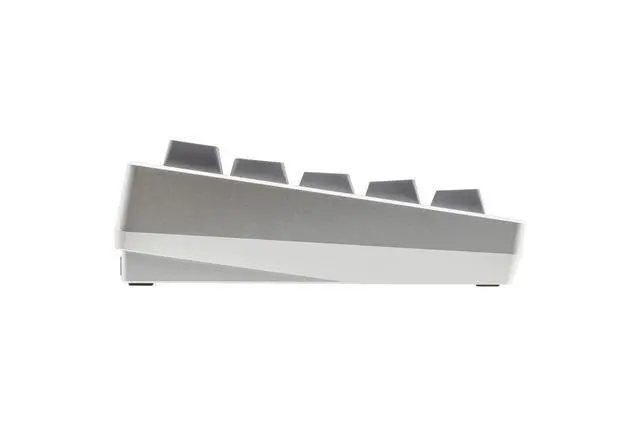 Alt view image 7 of 7 - WOBKEY Zen 65 65% Quick Release Wireless Mechanical Keyboard with RGB, CNC Aluminum Case, Hot-Swappable, VIA Support, BT/2.4G/USB-C Gaming Keyboard for Mac/Windows (Ultra Silver)