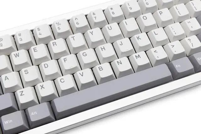 Alt view image 4 of 7 - WOBKEY Zen 65 65% Quick Release Wireless Mechanical Keyboard with RGB, CNC Aluminum Case, Hot-Swappable, VIA Support, BT/2.4G/USB-C Gaming Keyboard for Mac/Windows (Lite Silver)
