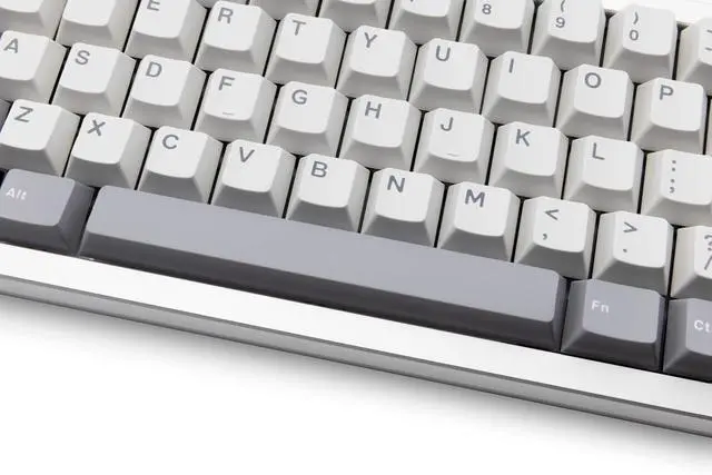 Alt view image 5 of 7 - WOBKEY Zen 65 65% Quick Release Wireless Mechanical Keyboard with RGB, CNC Aluminum Case, Hot-Swappable, VIA Support, BT/2.4G/USB-C Gaming Keyboard for Mac/Windows (Lite Silver)