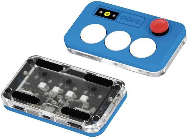 Main image of DOIO Sayo OSU Rapid Trigger Hall Effect Keyboard with Joystick and Screen, CNC Aluminum RGB One Handed Macro Pad for Rhythm Games,USB-C Custom Programmable keypad (Blue(3 Key))