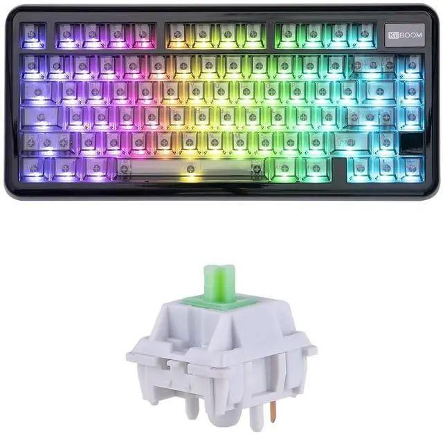 Main image of Phantom81 Lite 75% Gasket Mechanical Keyboard with Flick Linear Mechanical Switch Set