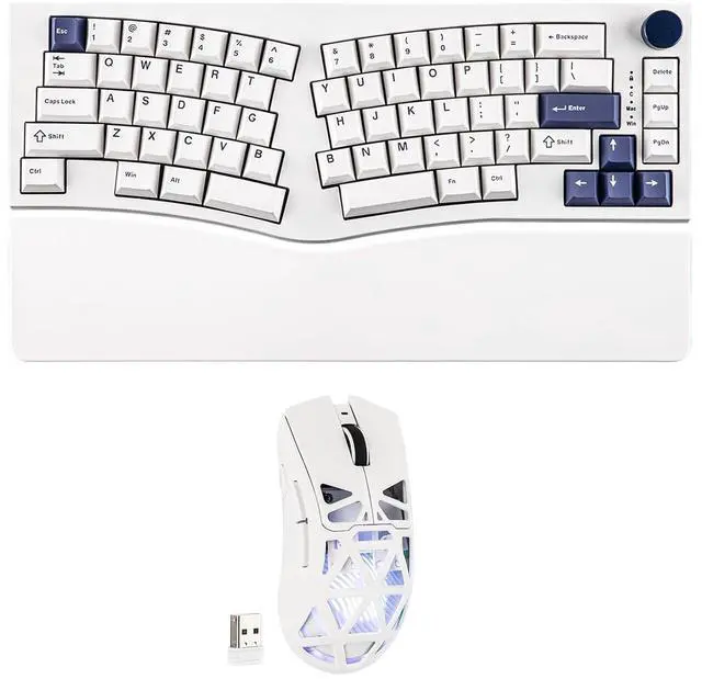 Main image of Feker Alice80 68 Keys Ergonomic Mechanical Keyboard with Aula SC620 Gaming Mouse
