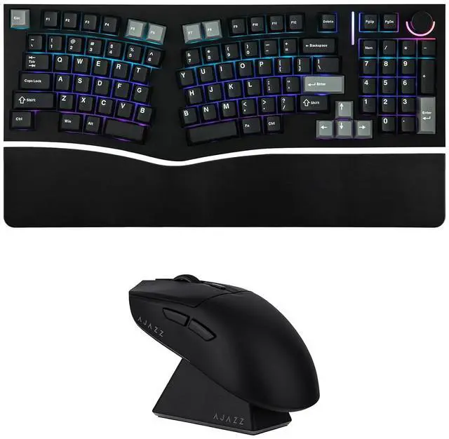 Main image of Feker Alice98 Ergonomic 98 Keys Custom Mechanical Keyboard with AJ139 V2 MC Gaming Mouse with Chargi