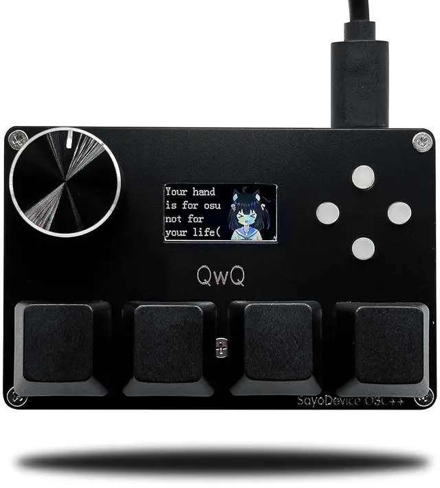 Main image of SayoDevice O3C++ OSU Keyboard Rapid Trigger Hall Switches Magnetic Linear Switches Keyboard with Kno