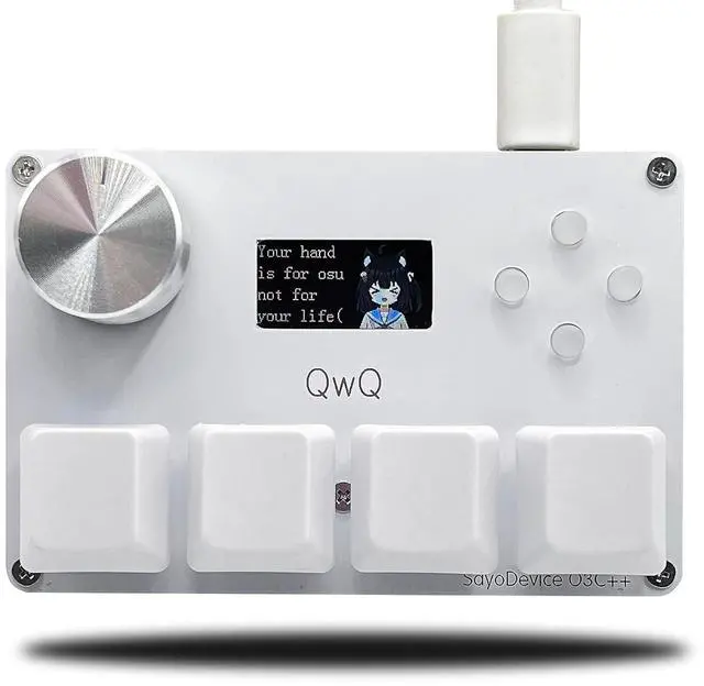 Main image of SayoDevice O3C++ OSU Keyboard Rapid Trigger Hall Switches Magnetic Linear Switches Keyboard with Kno