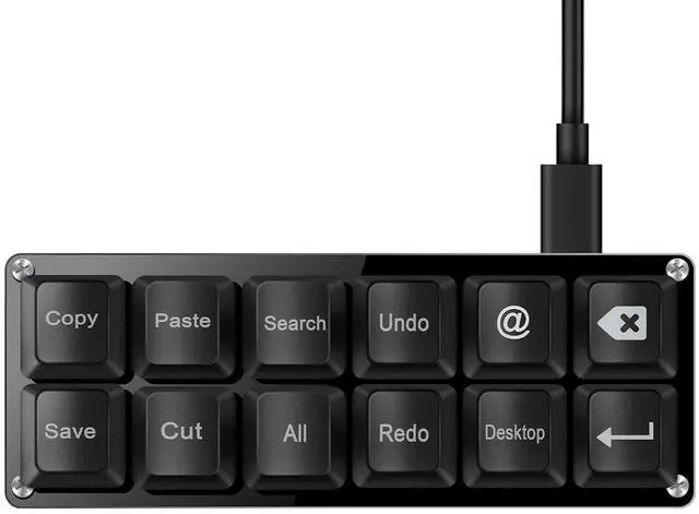 Main image of Copy Paste Mini Shortcut Key Office Work Macros Keypad OSU Rhythm Games Keypad Gaming USB Wired Keyb