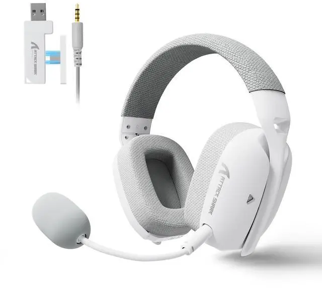 Main image of L80PRO Wireless Gaming Headset Lightseed Tech- Built-in&Detachable Dual Microphone-Lightweight Headp