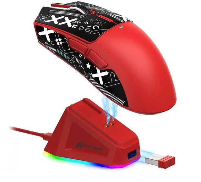 Main image of X11 Wireless Gaming Mouse, PAW3311 Sensor, Lightweight, RGB Charging Dock, 22,000 DPI, Tri-Mode Conn