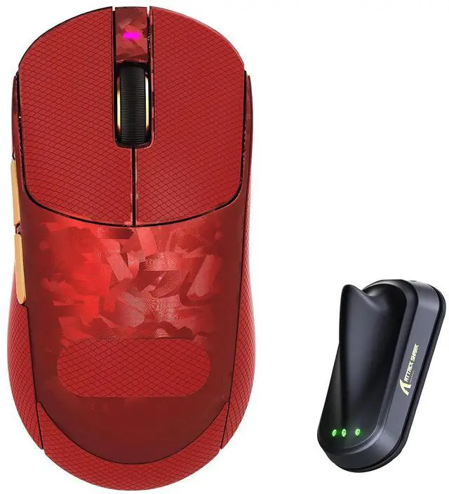Main image of RS3 Ultra Carbon Fiber Wireless Gaming Mouse, PAW3955MAX Optical Sensor, 52,000 DPI, Dual 8K Polling